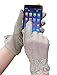Bienvenu Women Non-slip Touchscreen Lace Gloves, Summer UV Protection Glove for Driving Wedding Parties