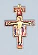 Saint Damiano Crucifix: 3" & 6" in Height - MADE IN ITALY