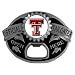 Texas Tech Red Raiders NCAA Bottle Opener Tailgater Belt Buckle