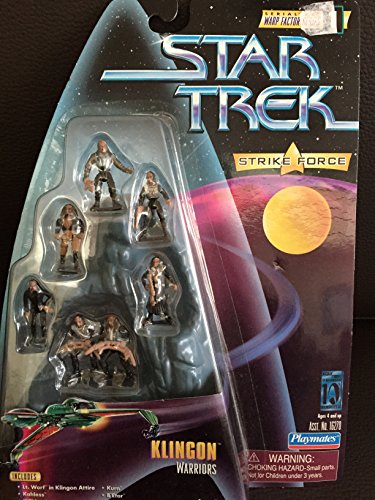 Klingon Warriors Strike Force Figure Pack - Star Trek Warp Factor Series 1