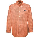 Colony Florida Gators Orange Alumni Check Woven Long Sleeve Shirt