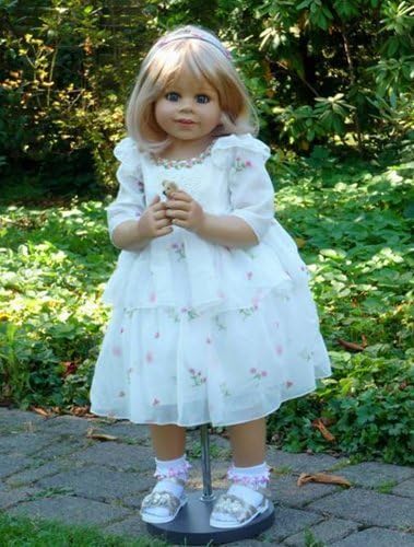Masterpiece Dolls-Happy Birthday Kate-Blonde With Blue Eyes By Monika Levenig Collectible Doll by Masterpiece Dolls