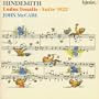 Hindemith: Ludus Tonalis / Suite '1922'