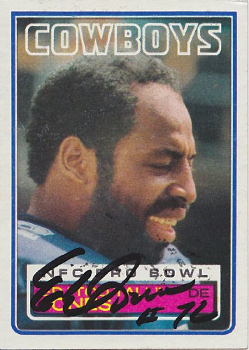 Ed Too Tall Jones autographed Topps Card Dallas Cowboys at Amazon.com