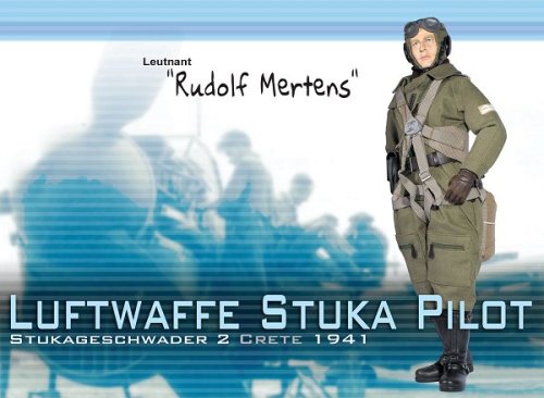 Cover image : WW？ ドイツ空軍 Ju-87 スツーカ パイロット 第2急降下爆撃団「ルドルフ・メルテンス少尉」（クレタ島1941年）