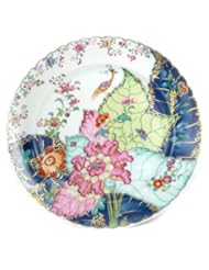 Home: Mottahedeh Tobacco Leaf Dessert Plate 8.5 in