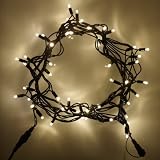 from Lights4Fun - String Lights Outdoor Connectable String Lights 100 Warm White LEDs over 10m Model LE08-100LJYW