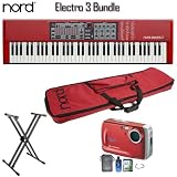 Nord NE373 Electro 3 73-key Electronic Stage Piano Organ Weighted Waterfall Profile Bundle