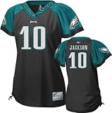 DeSean Jackson Black Reebok Field Flirt Philadelphia Eagles Women's Jersey