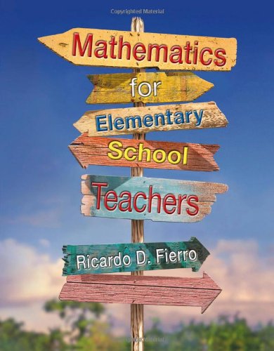 Mathematics for Elementary School Teachers