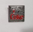 Coca Cola ENJOY DIET Enamel Pewter Lapel  Pin