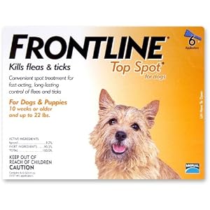 Merial Frontline Top Spot Flea and Tick Control for Dogs and Puppies
