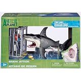 shark attack figure playset animal planet
