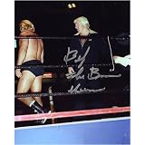Bobby Heenan - In the Ring - Autographed 8x10 Photograph with The Brain Inscription