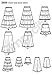 Simplicity Sewing Pattern 2609 Misses Skirts, K5 (8-10-12-14-16)