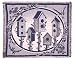 Blue Birdhouses Birds & Flowers Afghan Throw Blanket 50