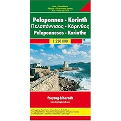Freytag Berndt Autokarten, Peloponnes, Korinth: With Cultural Guide - Map (Maps & Atlases)