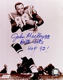John Mackey autographed 8x10 Baltimore Colts photo