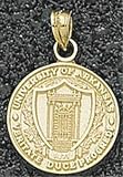 Arkansas Razorbacks Solid 14K Gold Seal 5/8 Pendant