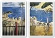 Brisa Marina-Tarde Azul Set by Didier Lourenco 7.5"x11" Art Print Poster