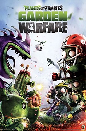 Trends Intl. Plants Vs Zombies Garden Warfare Poster, 24-Inch by 36-Inch