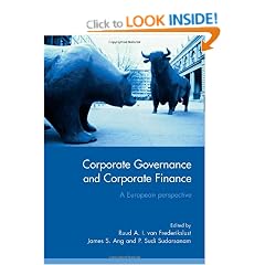 Corporate Governance and Corporate Finance: A European Perspective