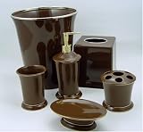 Regency Chocolate Lotion Dispenser Bath Accessory
