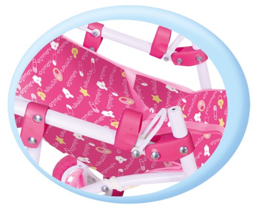 Imagen 5 de Famosa Nenuco Stroller con capota - Sillita de paseo para muñecos Nenuco con capota y bandeja inferior