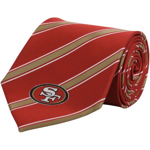 San Francisco 49ers Woven Poly Tie