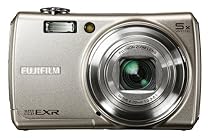 Fujifilm FinePix F200EXR Digitalkamera (12 Megapixel, 5fach opt. Zoom, 3'' Display, Bildstabilisator) silber