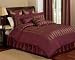 Raymond Waites Capri Wine  Queen Comforter Set