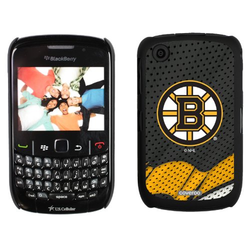 NHL Boston Bruins - Home Jersey design on BlackBerry Curve 9300 Case by Incipio