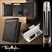 All Products : Thierry Mugler 100% Genuine Designer Black Leather Wallet and Pen & Pencil Gift Set