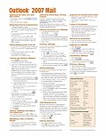 Microsoft Outlook 2007 Mail Quick Reference Guide (Cheat Sheet of Instructions, Tips & Shortcuts - Laminated)