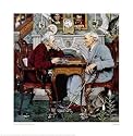 April Fool, 1943 by Norman Rockwell. Size 15.48 inches width by 16.00 inches height. High Quality Art Poster Print