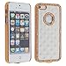 Leegoal (TM) White Gold Luxury Rhinestone Diamond Bling Back Case Cover for iPhone 5 5G