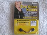 The simple solution to hold your eyeglasses, sunglasses, pens and Bluetooth! - Readerest Magnetic Eye-Glass Holder with Purple Swarovski Crystals