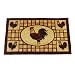 Geo Crafts IE 1587 18-Inch-by-30-Inch PVC Backed Coir Doormat, Rooster