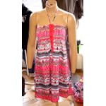 Insight gidget dress red/multi