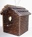 "ABC Products" Log Cabin Bird House