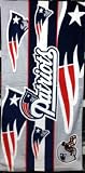 NFL New England Patriots Flag Fiber Reactive Pool / Bath / Beach Towel