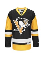 Sports: Pittsburgh Penguins 2014 Black Alternate Third Jersey (Medium) - Reebok