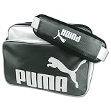 PUMA(プーマ) ショルダー バッグ Ath M2M2S ASB タイプB 【Lサイズ】 ブラック/プーマシルバー 869102-01