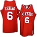 Philadelphia 76Ers Jerseys : Mitchell & Ness Philadelphia 76Ers #6 Julius Erving Red Authentic Throwback Basketball Jersey