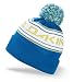 DAKINE Men's Hank Logo Beanie With Pom (Blue, One Size)