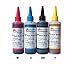 PrintPayLess Brand 400ml UV resistant Refill Ink, Bulk Ink for HP 932 933(non-OEM) CIS/CISS and refillable cartridges : Officejet: 6100, 6100 - H611a, 6600, 6700, 6700 Premium, 7110 - H812a, 7610, 7612.