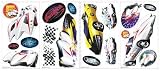 Speed Racer Peel & Stick Applique Wall Decor Stickers