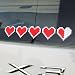 Zelda Container Heart Sticker vintage video game logo decal