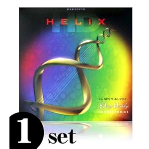 【クリックで詳細表示】Dean Markley ( ディーンマークレイ ) Helix HD Electric Guitar CL/＃2512(09-46) ブライトかつ輪郭のあるトーン 長寿命エレキギター弦 密度の高いワウンド弦