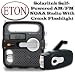 Eton FR360BK FR360 Solarlink Self-Powered AM/FM NOAA Radio Flashlight & Cell Phone Charger with FL100 Eton Dynamo Emergency Hand Crank 3 LED Flashlight With Compass